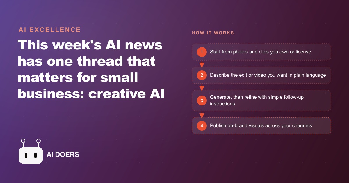 AI Is Moving Into the Tools You Already Use, and the Video Got Real