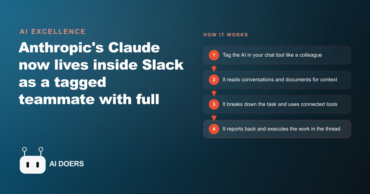 AI Teammates in Your Chat App: What Claude in Slack Means for Your Business