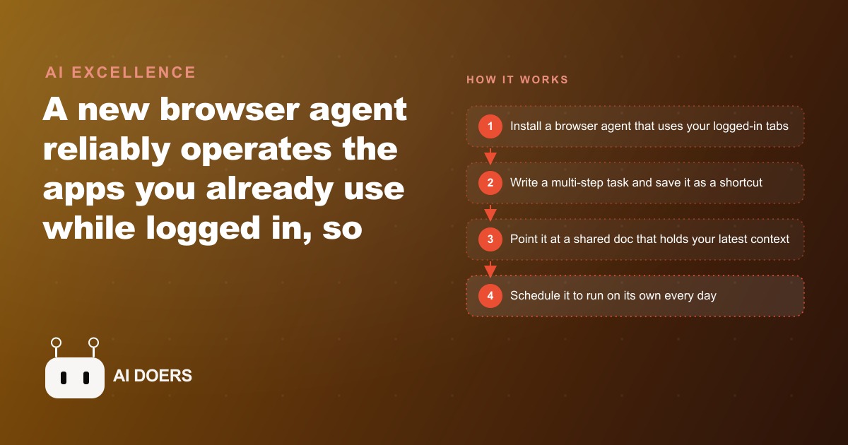 The AI That Runs Your Browser and Does the Work For You
