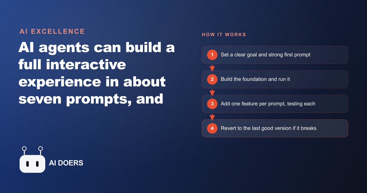 Build Interactive Tools and Games With AI in Seven Prompts
