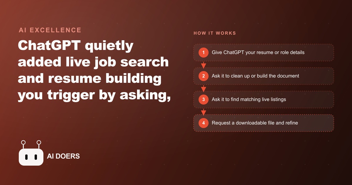 ChatGPT's Hidden Job Tools: How a Business Owner Can Use Them to Hire and Get Hired