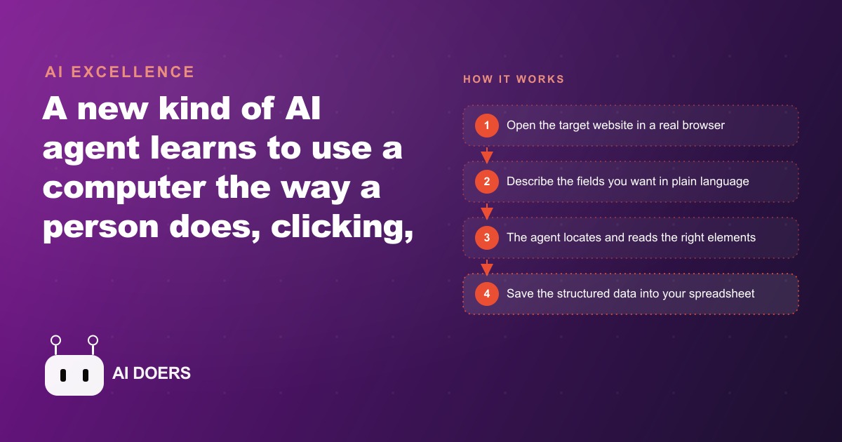 Computer Controlling AI Agents And The Universal Web Scraper You Can Build Today