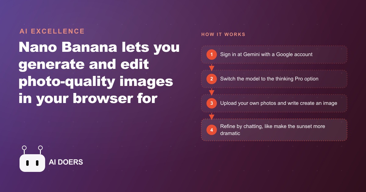 Create and Edit Images With Nano Banana Free in Your Browser