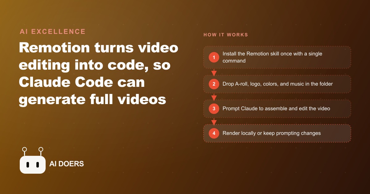 Did Claude Just Replace Video Editors? Inside Vibe Editing