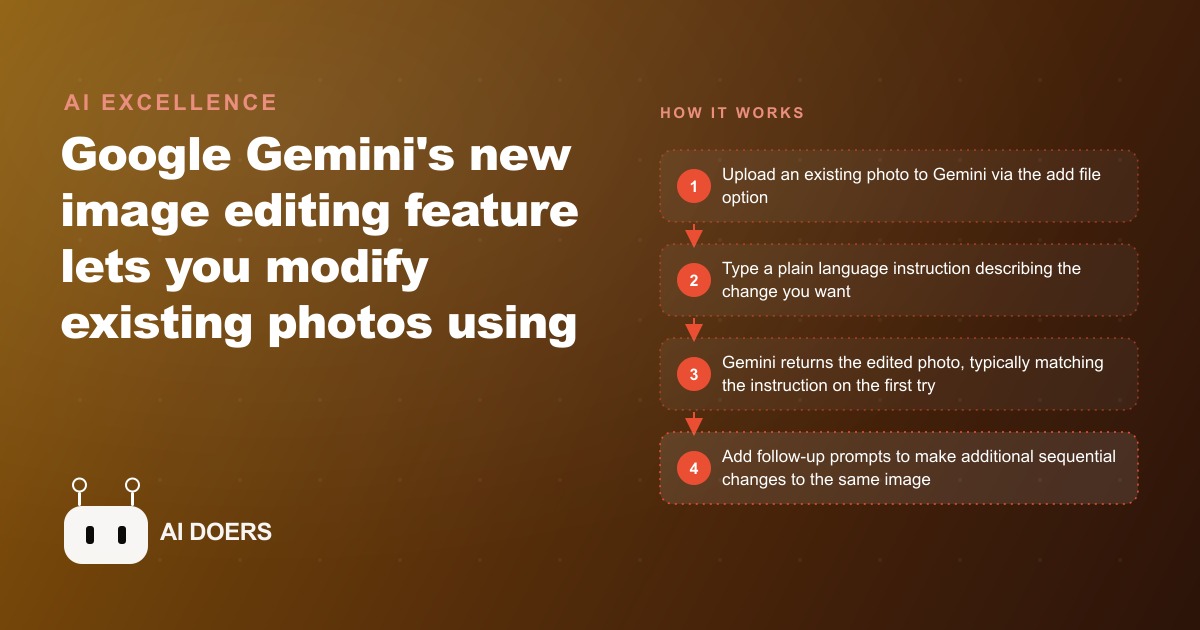 Google Gemini Now Edits Photos with Text Prompts: 10 Use Cases That Will Change Your Content Workflow