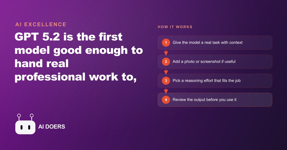 GPT 5.2 Is Built for Real Work: What It Means for Your Business