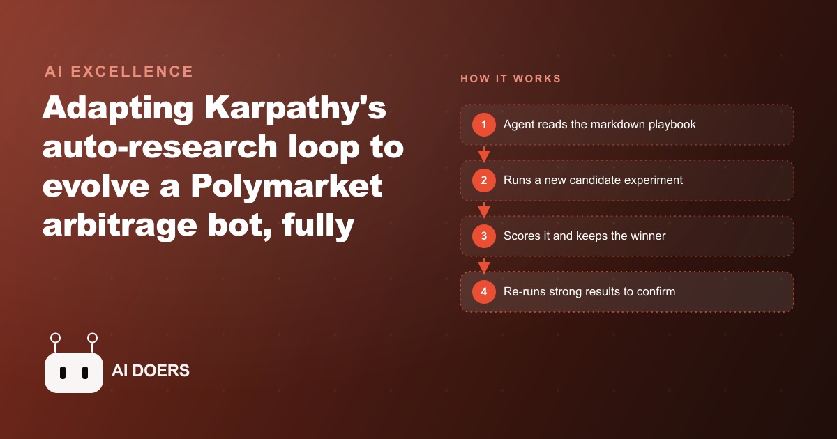 How an AI Agent Evolved a Polymarket Trading Bot On Its Own