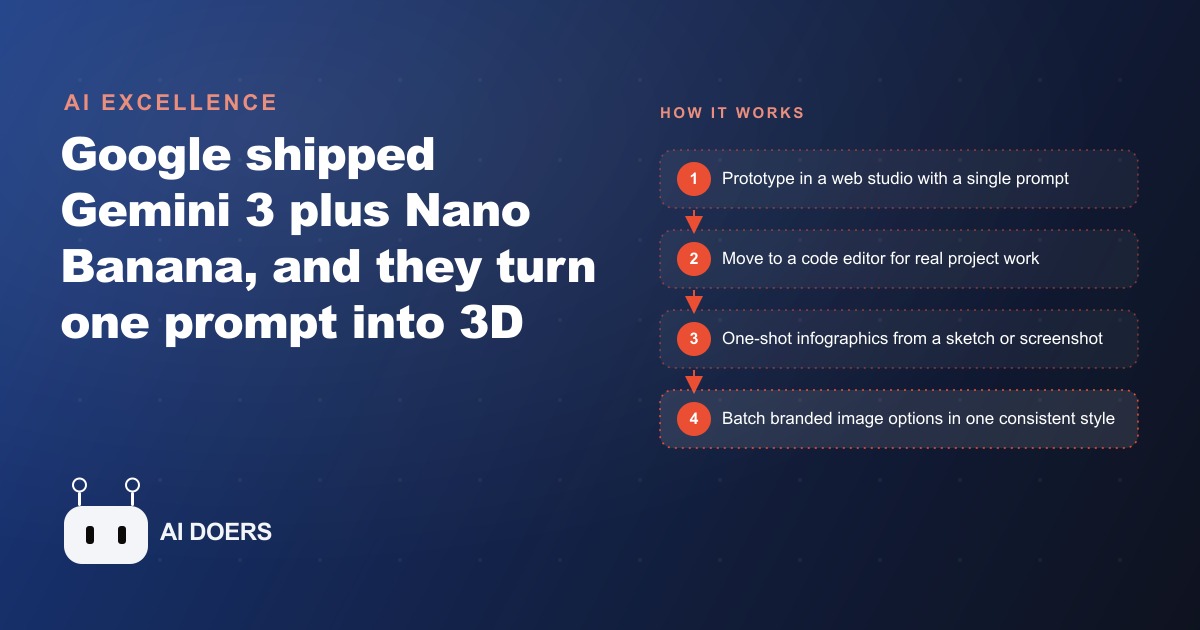 How to Actually Use Gemini 3 and Nano Banana to Build Visual Apps Fast