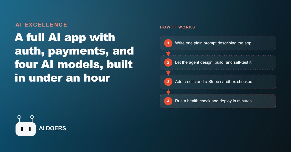 How To Build A Real AI App In Under An Hour Without Code