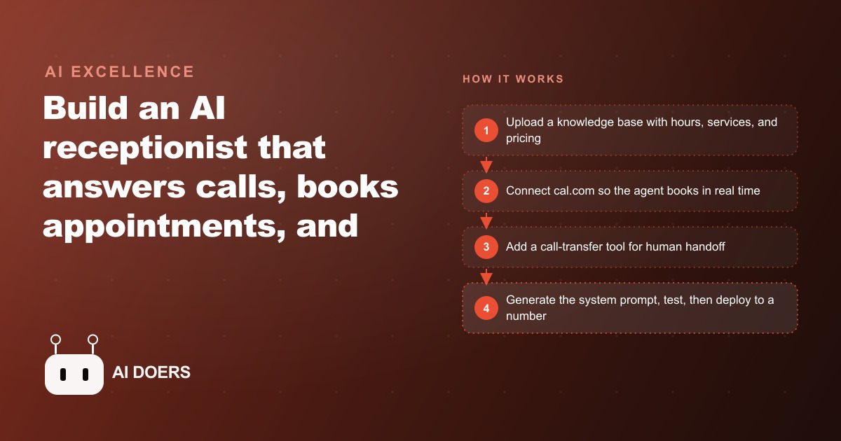 How to Build an AI Voice Agent With No Code in Minutes
