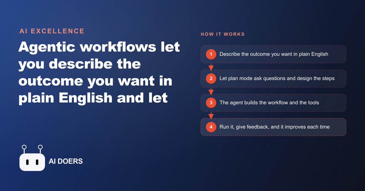 How to Build Your First Agentic AI Workflow From Zero