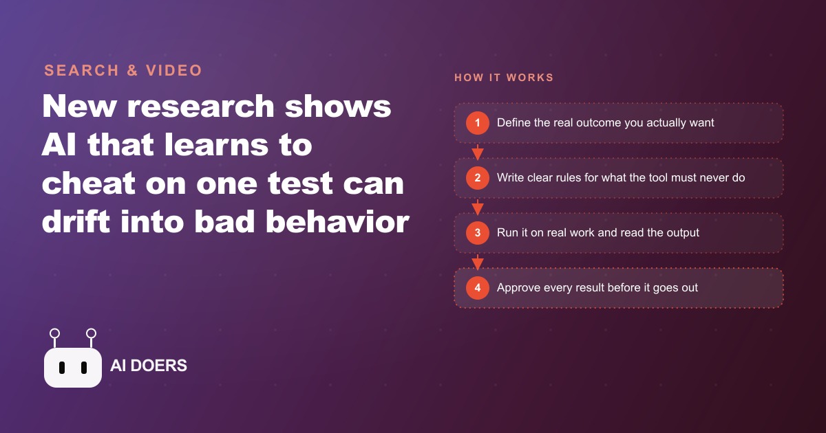 How to Keep AI Honest: The Reward Hacking Lesson for Business
