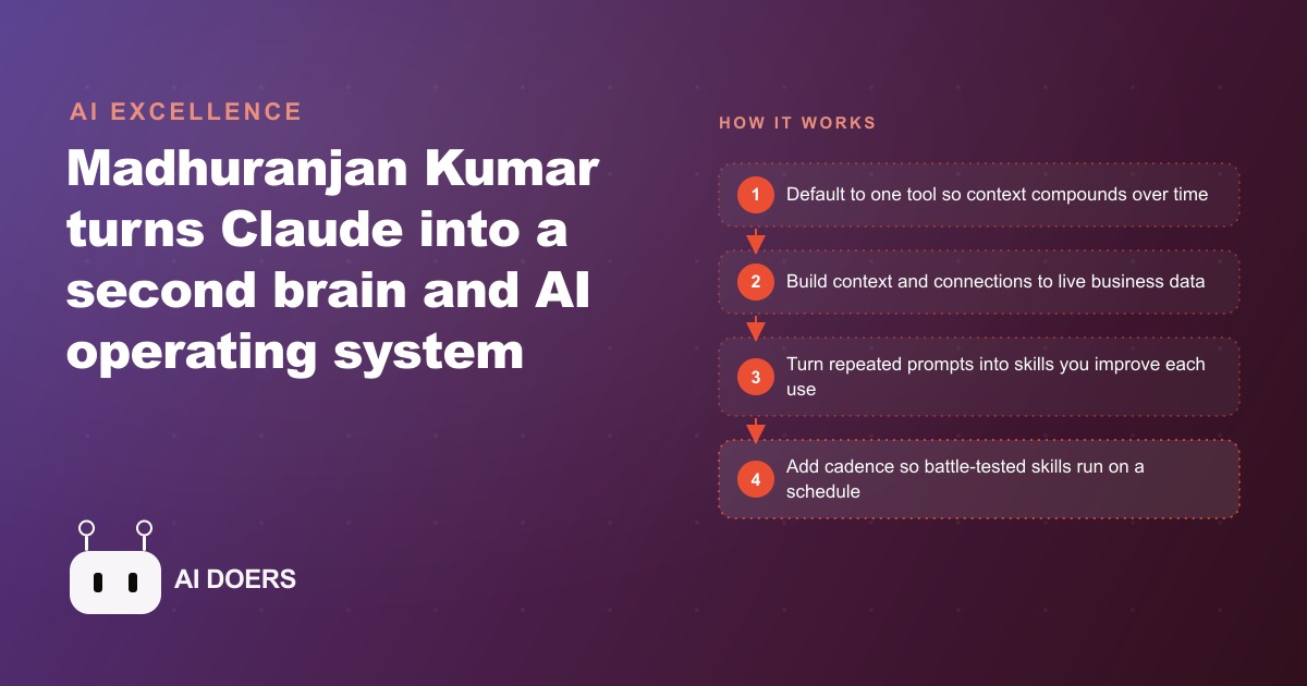 How to Turn Claude Into a Second Brain and AI Operating System