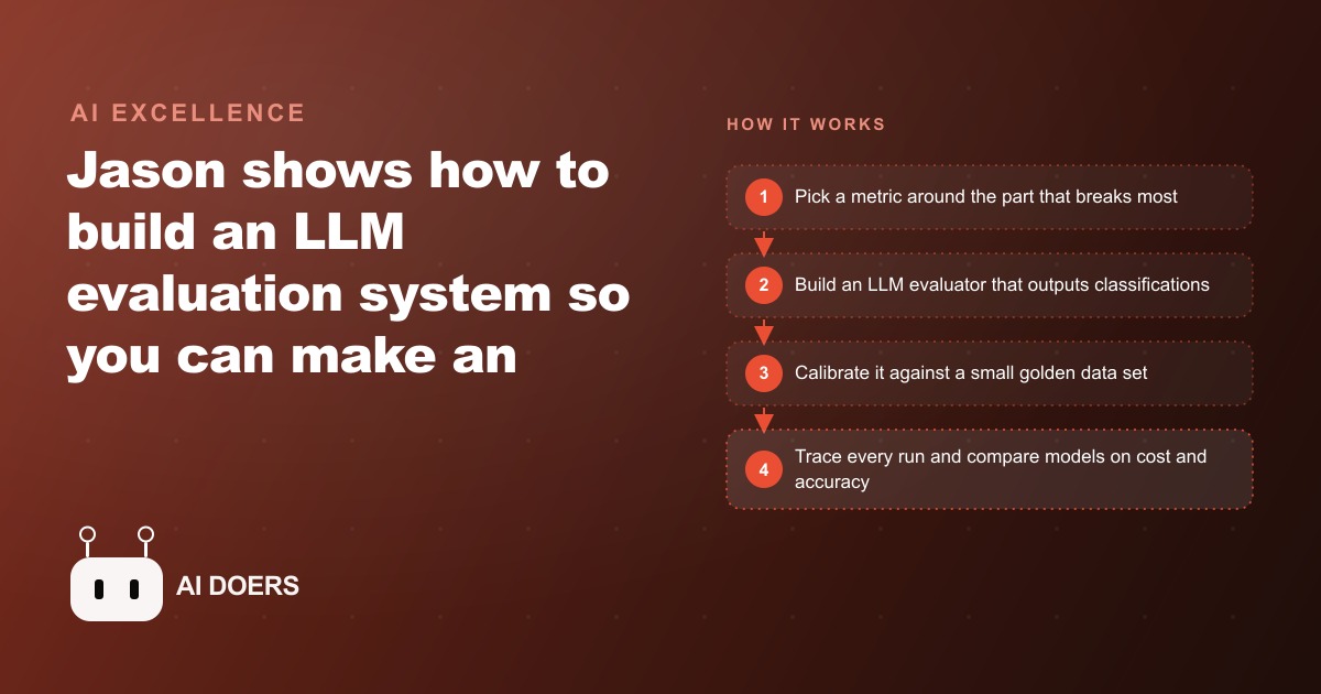LLM System Evaluation 101: Make Your Agent Cheaper, Faster, and Better