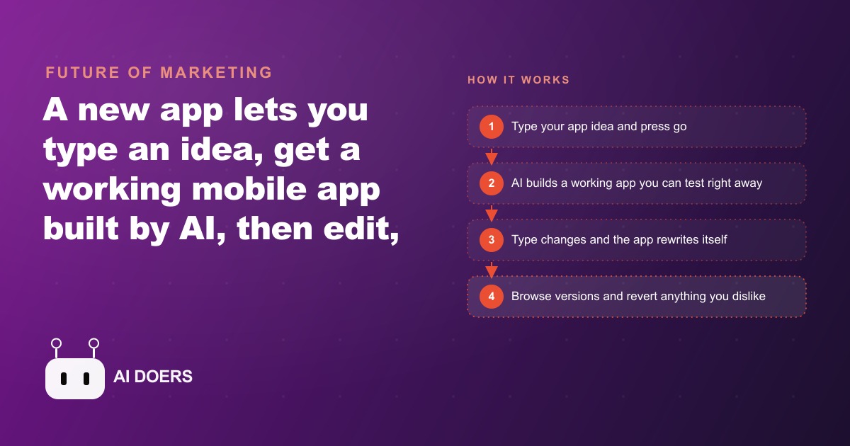 The New App That Builds Mobile Apps From a Single Prompt