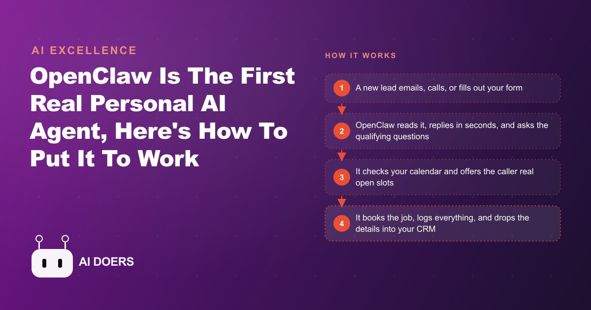 OpenClaw Is the First Real Personal AI Agent, and Here Is How to Put It to Work in a Business