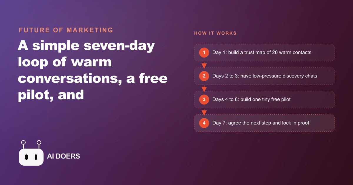 How to Sign Your First AI Automation Client in 7 Days