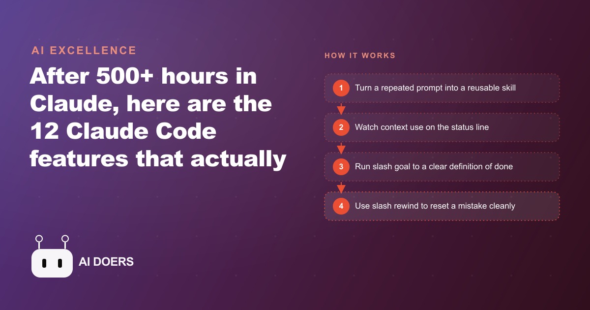 The 12 Claude Code Features That Actually Change Your Workday