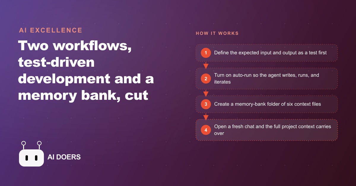 Two Cursor Workflows That Cut Most of Your AI Coding Errors