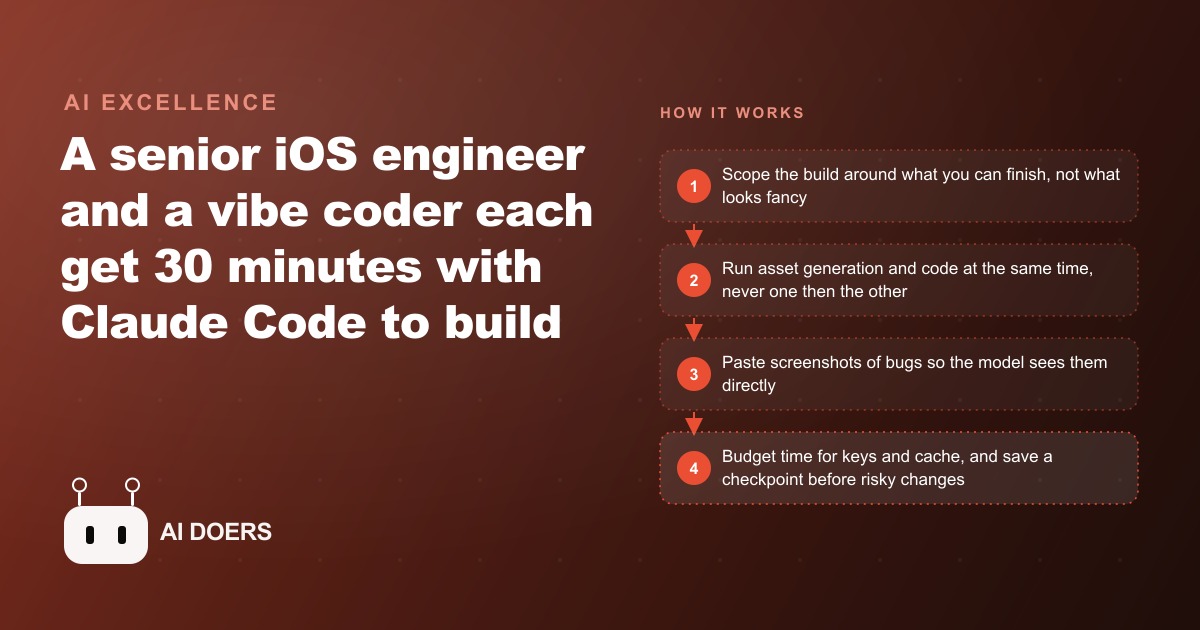 Vibe Coder vs Senior Engineer: What a 30-Minute Claude Code Race Actually Teaches