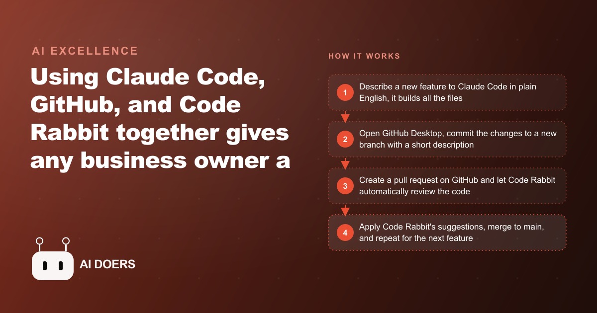 The Complete Vibe Coding Workflow: Build, Version, and Review Apps Without Code