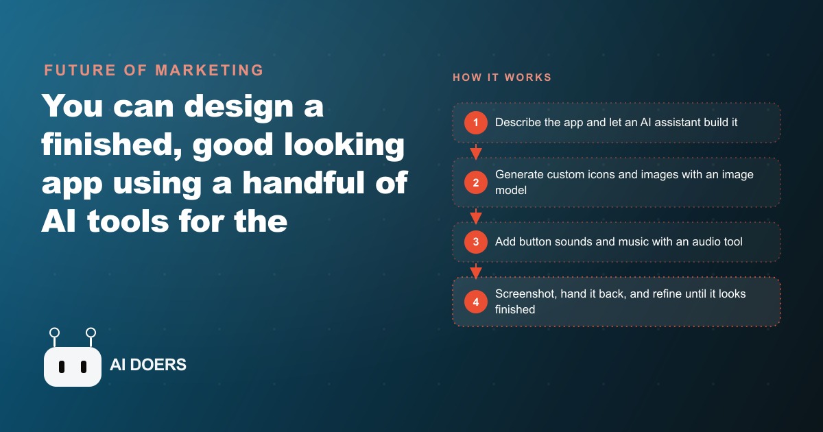 Vibe Designing: How to Build a Polished App With AI Tools and No Code
