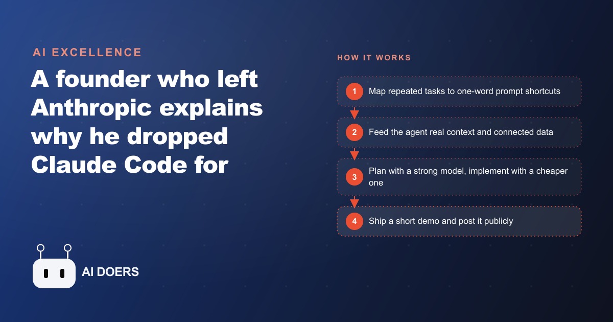 Why a Top Founder Dropped Claude Code for Codex