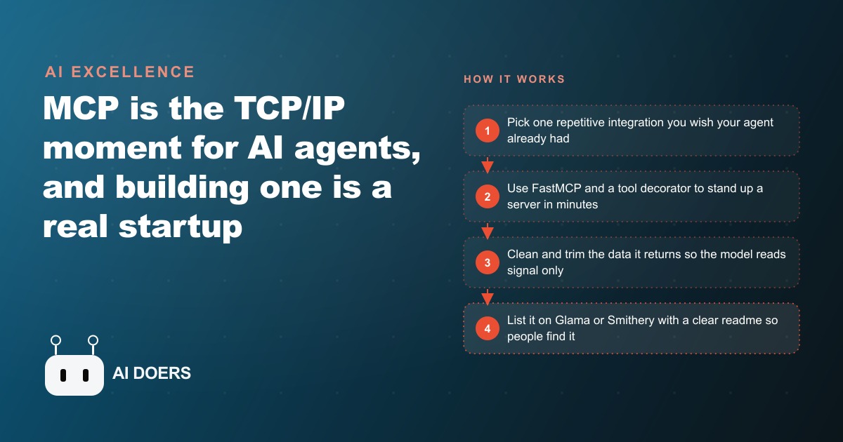 Why MCP Is a Real Startup Opportunity, and How to Build Your Own