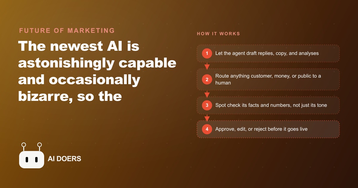 Why Powerful AI Still Needs a Human Check